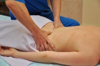 Massage in treating lumbar osteochondrose